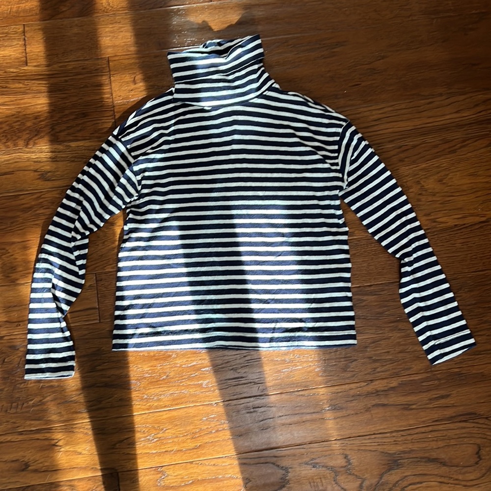 Madewell Rivet & Thread La Crop Striped Turtleneck - image 4